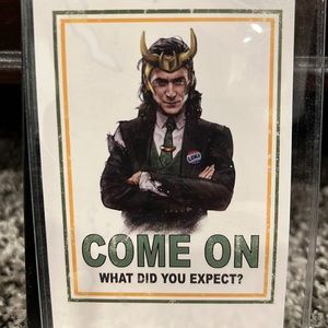 🟢 NWT Marvel Loki “What Did You Expect?” Lanyard | Disney World Exclusive 🟢
